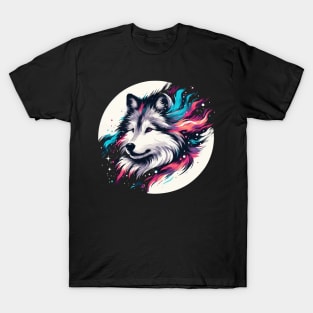 Wolf head artwork T-Shirt